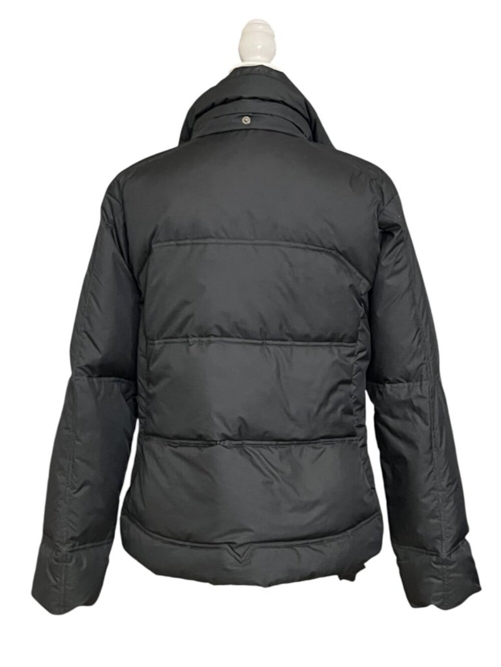 Columbia Women’s Down Puffer Jacket Black Medium Winter Coat Full Zip - Picture 2 of 8